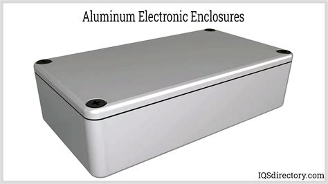 metal electronic enclosures|metal enclosure box for electronics.